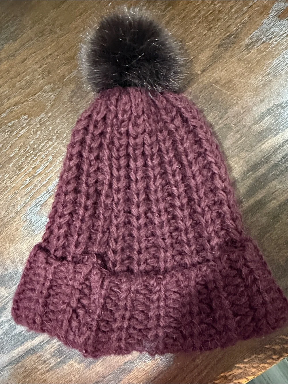 H&M Knit Pom Beanie - one size
